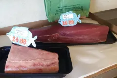 Fresh Swordfish and Ahi Tuna loins